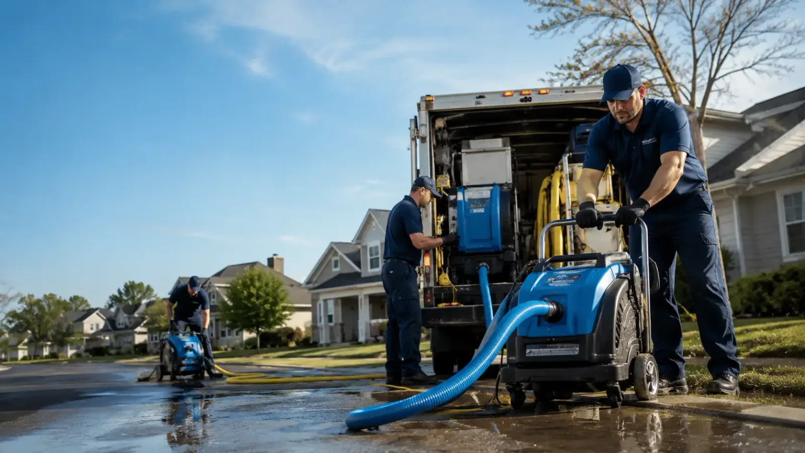Flood Damage Cleanup in New Freeport, PA